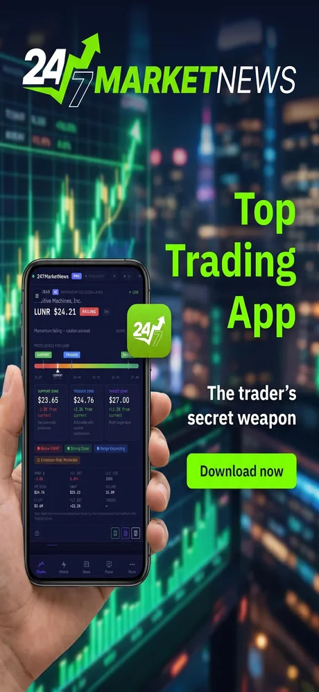 iPhone screenshot: Top Trading App — the secret weapon for traders